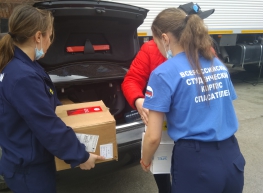 В Техникуме  открыт пункт сбора гуманитарной помощи для беженцев из Луганской и Донецкой народных республик